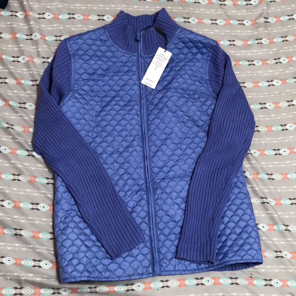 Forcynthia zip up jacket/sweater